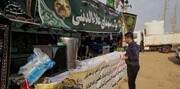 حال و هوای موکب‌های محور یاسوج بابامیدان در کهگیلویه و بویراحمد