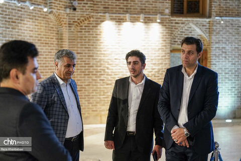 بازدید رئیس امور ساختارهای سازمانی سازمان اداری و استخدامی کشور از مجموعه جهانی شیخ صفی الدین اردبیلی