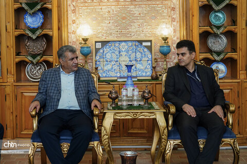 بازدید رئیس امور ساختارهای سازمانی سازمان اداری و استخدامی کشور از مجموعه جهانی شیخ صفی الدین اردبیلی