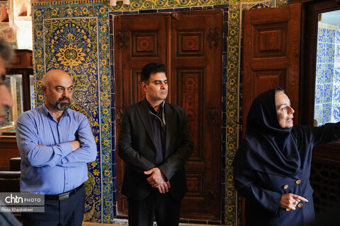 بازدید رئیس امور ساختارهای سازمانی سازمان اداری و استخدامی کشور از مجموعه جهانی شیخ صفی الدین اردبیلی