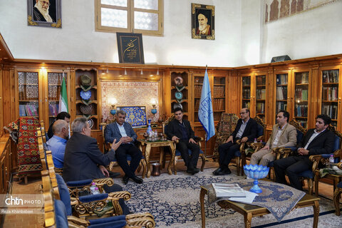 بازدید رئیس امور ساختارهای سازمانی سازمان اداری و استخدامی کشور از مجموعه جهانی شیخ صفی الدین اردبیلی