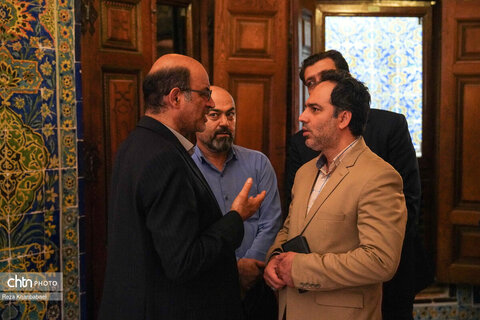 بازدید رئیس امور ساختارهای سازمانی سازمان اداری و استخدامی کشور از مجموعه جهانی شیخ صفی الدین اردبیلی