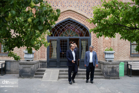 بازدید رئیس امور ساختارهای سازمانی سازمان اداری و استخدامی کشور از مجموعه جهانی شیخ صفی الدین اردبیلی