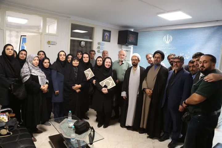 دیدار مدیرکل میراثفرهنگی قزوین با اصحاب رسانه به مناسبت گرامیداشت روز خبرنگار