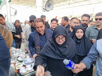 هنر ایرانی در مسیر زائران اربعین، پیام تمدن و دوستی را منتقل می‌کند