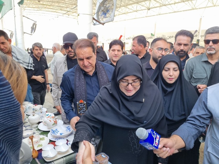 هنر ایرانی در مسیر زائران اربعین، پیام تمدن و دوستی را منتقل می‌کند