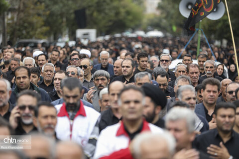 پیاده‌روی جاماندگان اربعینی حسینی در اردبیل