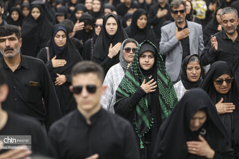 پیاده‌روی جاماندگان اربعینی حسینی در اردبیل