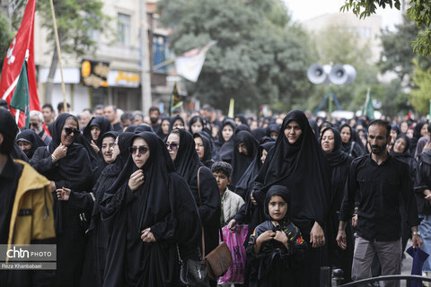 پیاده‌روی جاماندگان اربعینی حسینی در اردبیل