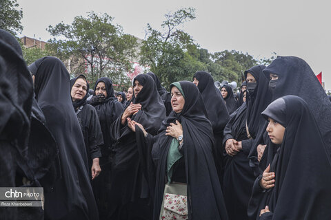 پیاده‌روی جاماندگان اربعینی حسینی در اردبیل