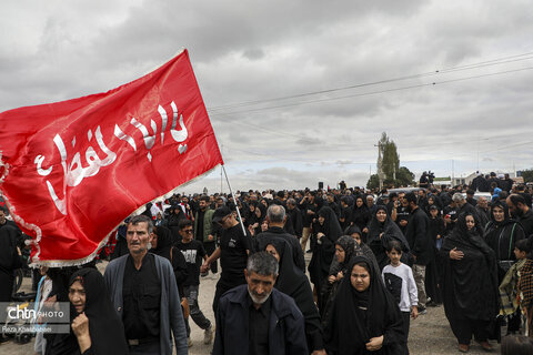 پیاده‌روی جاماندگان اربعینی حسینی در اردبیل