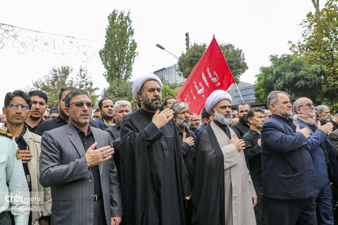 پیاده‌روی جاماندگان اربعینی حسینی در اردبیل