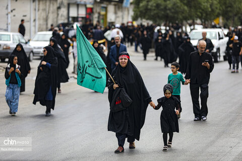 پیاده‌روی جاماندگان اربعینی حسینی در اردبیل