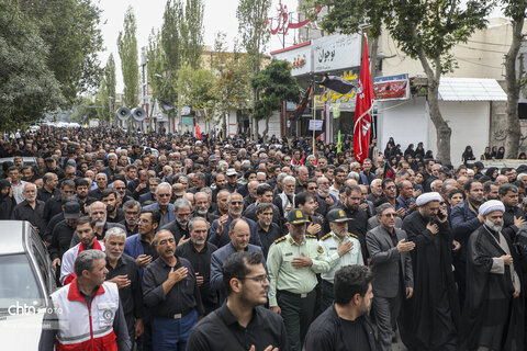 پیاده‌روی جاماندگان اربعینی حسینی در اردبیل