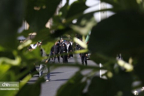 راهپیمایی جاماندگان اربعین در تبریز