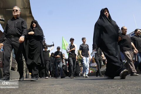 راهپیمایی جاماندگان اربعین در تبریز