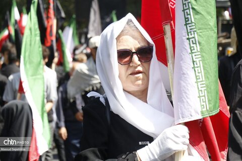 راهپیمایی جاماندگان اربعین در تبریز