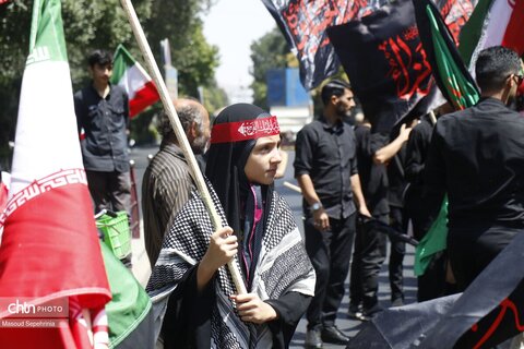 راهپیمایی جاماندگان اربعین در تبریز