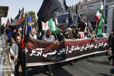 راهپیمایی جاماندگان اربعین در تبریز