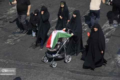 راهپیمایی جاماندگان اربعین در تبریز