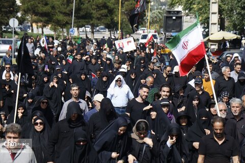 راهپیمایی جاماندگان اربعین در تبریز