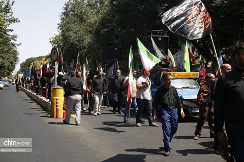 راهپیمایی جاماندگان اربعین در تبریز