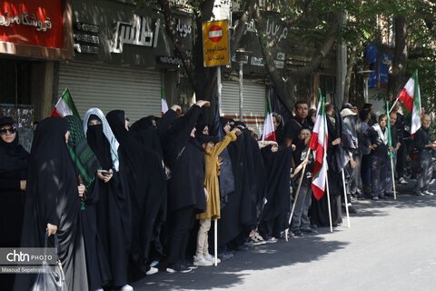 راهپیمایی جاماندگان اربعین در تبریز