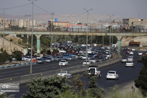 راهپیمایی جاماندگان اربعین در تبریز