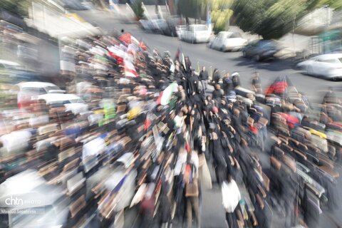 راهپیمایی جاماندگان اربعین در تبریز