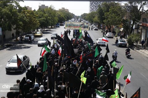 راهپیمایی جاماندگان اربعین در تبریز