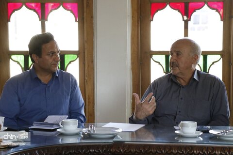 دیدار مدیرکل میراث فرهنگی استان آذربایجان شرقی نماینده مردم سراب در مجلس شورای اسلامی و مسئولین شهرستان سراب