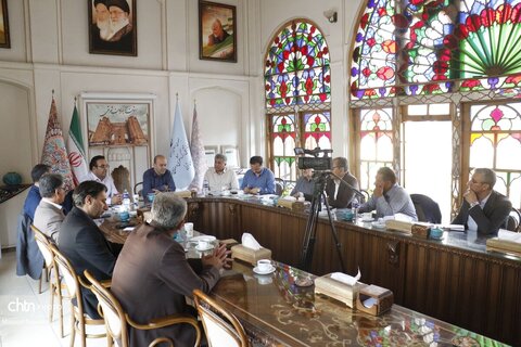 دیدار مدیرکل میراث فرهنگی استان آذربایجان شرقی نماینده مردم سراب در مجلس شورای اسلامی و مسئولین شهرستان سراب