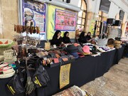 برپایی نمایشگاه صنایع‌دستی و سوغات برای زائران اربعین در راه‌آهن زاگرس