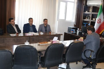 حضور مدیرکل تعزیرات حکومتی در اداره کل میراث‌فرهنگی خراسان شمالی/تأکید بر همکاری‌های مشترک