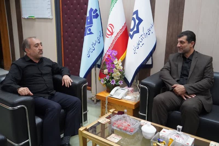 دیدار مدیرکل میراث‌فرهنگی آذربایجان غربی با مدیرکل صداوسیمای استان به‌مناسب روز خبرنگار