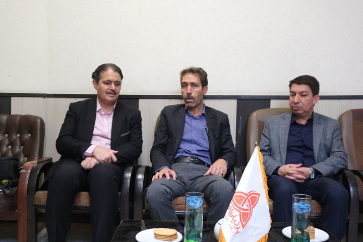 دیدار مدیرکل میراث‌فرهنگی خراسان‌شمالی با مدیر پایگاه خبری پارتیان به مناسبت روز خبرنگار