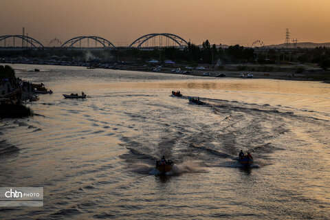 قایق سواری در کارون