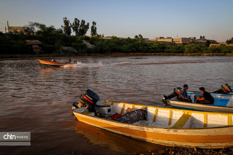 قایق سواری در کارون