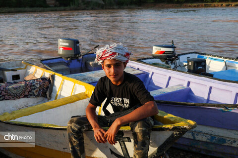 قایق سواری در کارون