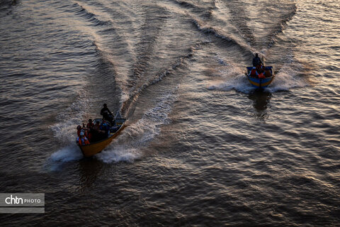 قایق سواری در کارون