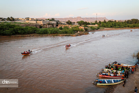 قایق سواری در کارون