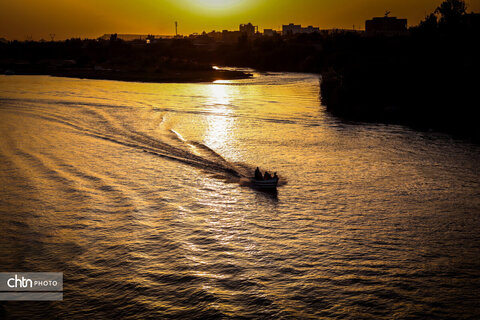 قایق سواری در کارون