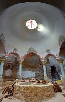 آغاز مرمت و ساماندهی حمام تاریخی حاج رئیس تربت حیدریه