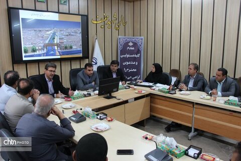 بررسی طرح احیای چهارسوق بازار اردکان در نشست شورای راهبردی بافت تاریخی