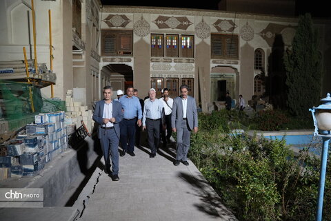 بازدید مدیرعامل صندوق حفظ و احیا اماکن تاریخی از عمارت موسی‌خانی شهربابک