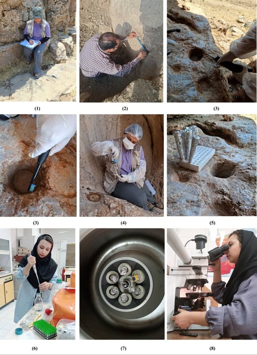 آغاز پروژه بررسی، مستندنگاری و مطالعات آزمایشگاهی دست‌سازه‌های صخره‌ای استان کرمانشاه