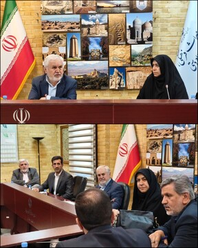 دیدار نماینده مردم بروجرد با قائم‌مقام وزیر و معاون میراث‌فرهنگی کشور