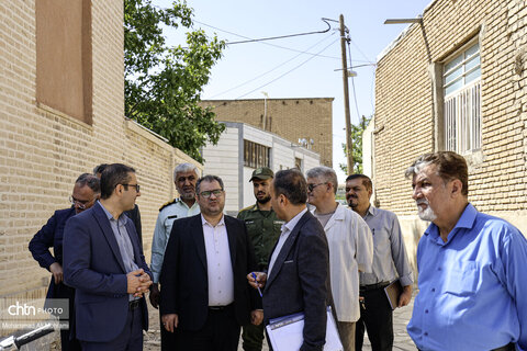 سفر امیر کرم زاده به شهرستان بویین میاندشت