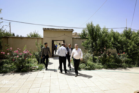 سفر امیر کرم زاده به شهرستان بویین میاندشت