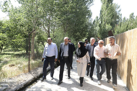 سفر مدیرکل میراث‌فرهنگی، گردشگری و صنایع‌دستی استان اردبیل به شهرستان خلخال
